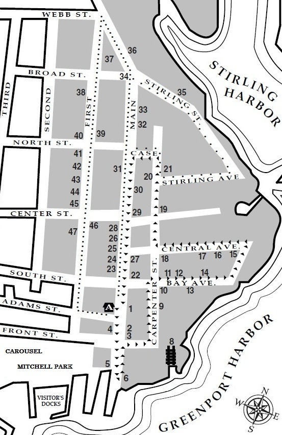 walking tour map